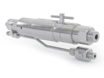 Hydrogen Breakaway Coupling TSA1 H₂ with gas recirculation, male thread