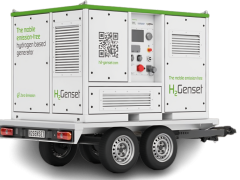 H₂Genset - emissionsfreier mobiler Stromerzeuger