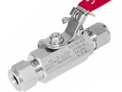 Medium Pressure Hydrogen 2-Way Ball Valves 2000 PSI