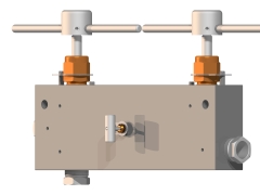 Double Block and Bleed Needle Hydrogen Valve with Full Bore