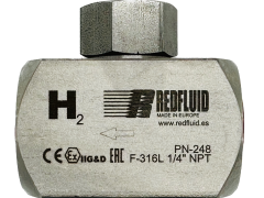 Hydrogen Check Valves - Redfluid