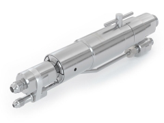 Hydrogen Breakaway Coupling TSA1 H₂ with gas recirculation, male thread